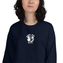 Load image into Gallery viewer, BDNF World Domination Crewneck (Black &amp; Navy Blue)
